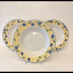 Pier 1 Palermo Salad Plates Set of 3